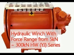  Hydraulic Winch With Force Range from 5kN ~ 300kN HW (YJ) Series