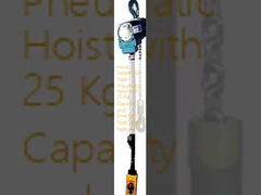 ประเภทการแขวนขนลมแบบลอกลม ขนาด 25 กิโลกรัม และคุณสมบัติความปลอดภัยในการหยุดฉุกเฉิน